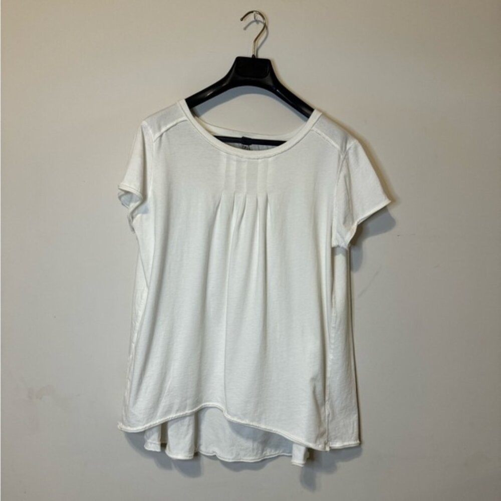 We The Free, Free People Oversized Center Pleat T-Shirt - Size XS